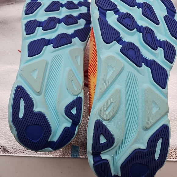 Hoka Red and Orange Running Shoes - Picture 5 of 7
